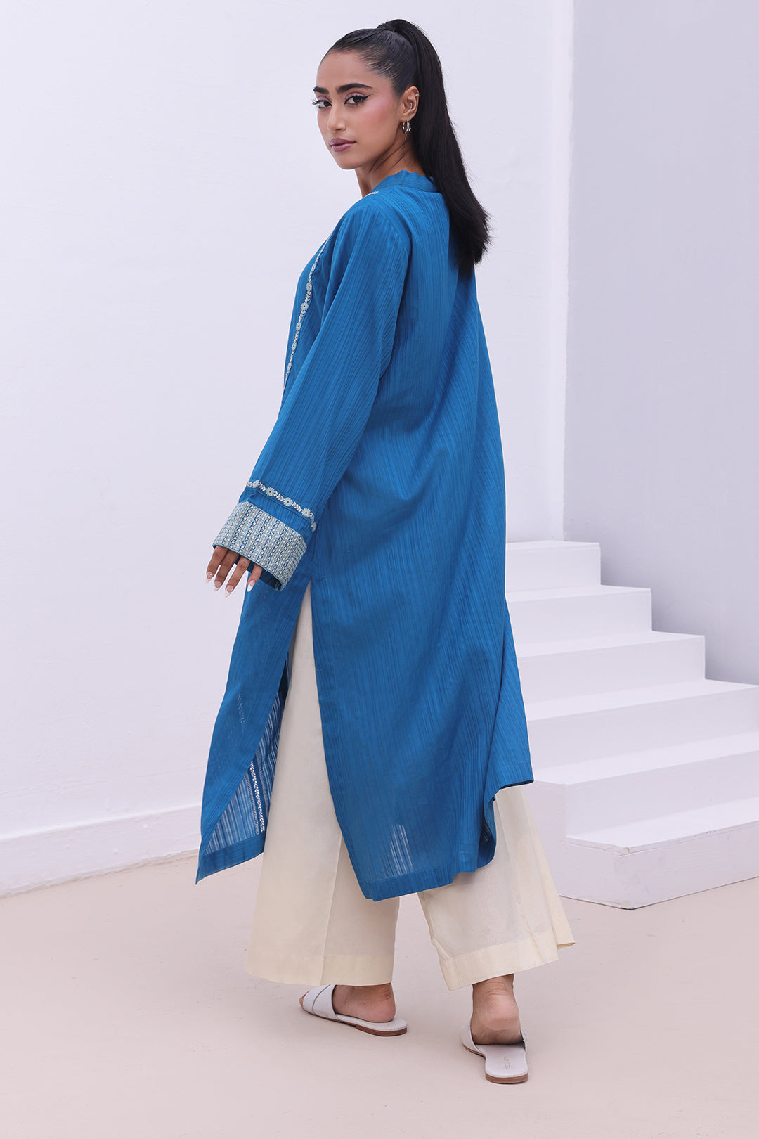 Zellbury | Summer Pret | Embroidered Kurta - 1864