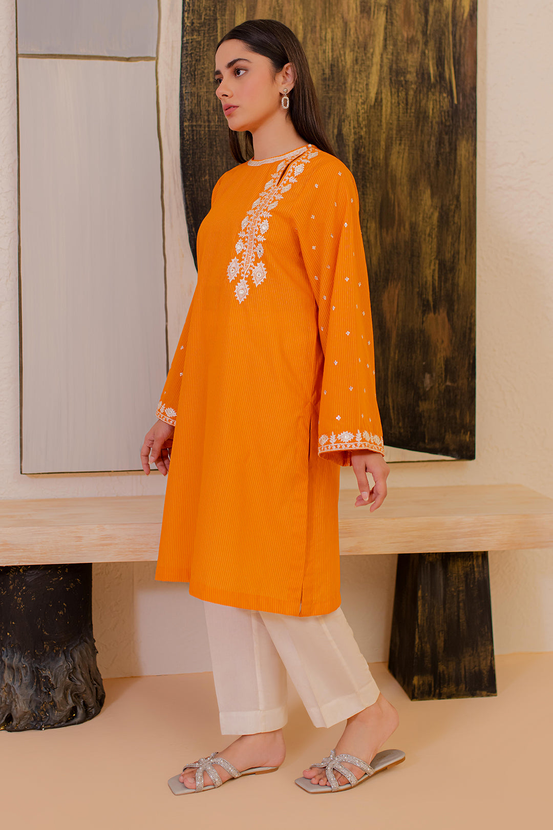 Zellbury | Summer Pret | Embroidered Kurta - 1872
