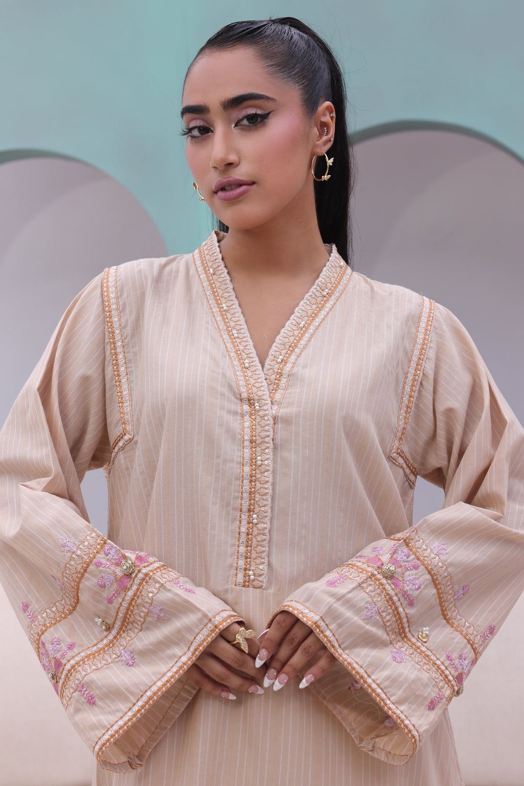 Zellbury | Summer Pret | Embroidered Kurta - 2012 XL