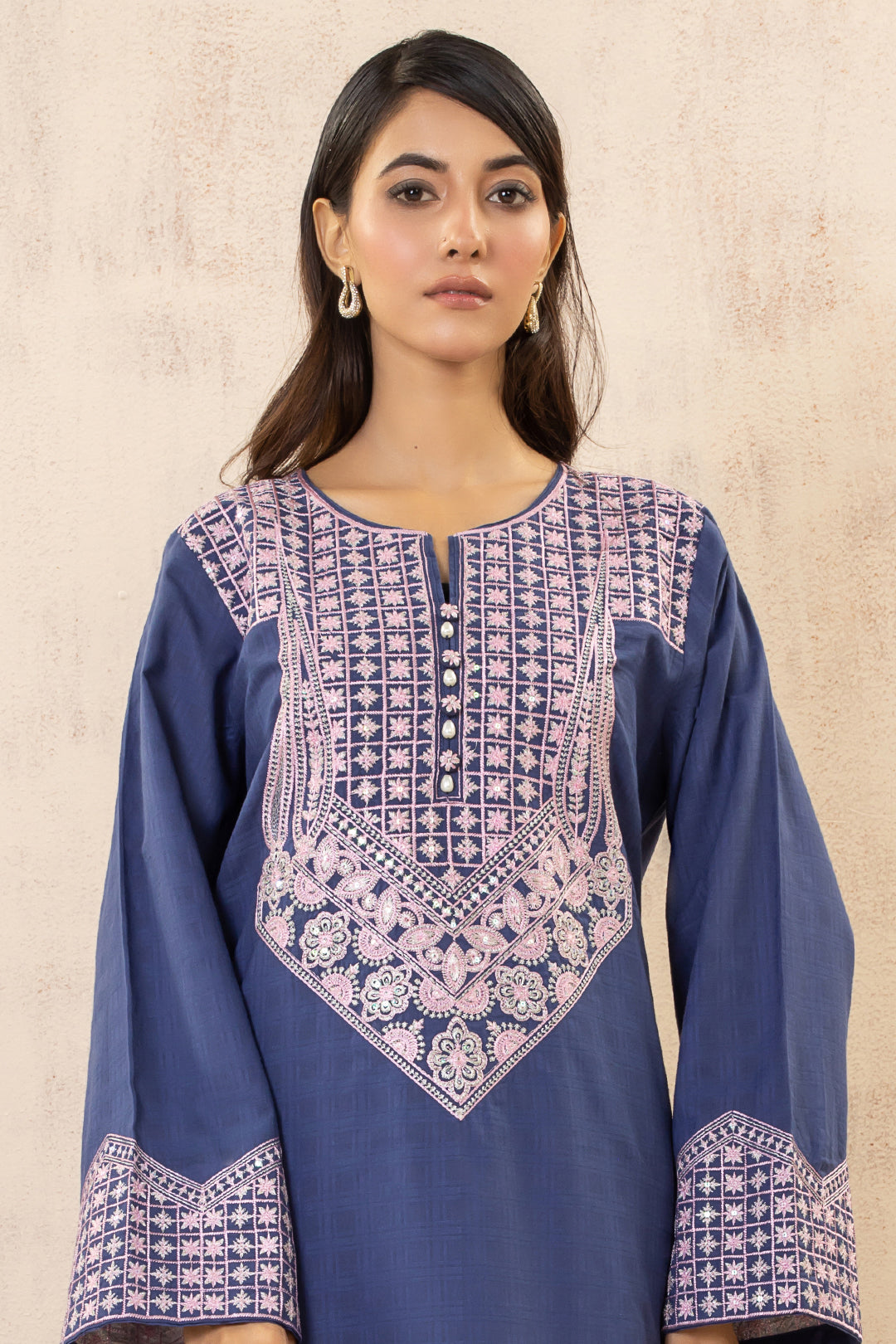 Zellbury | Summer Pret | Embroidered Kurta - 2014 XL