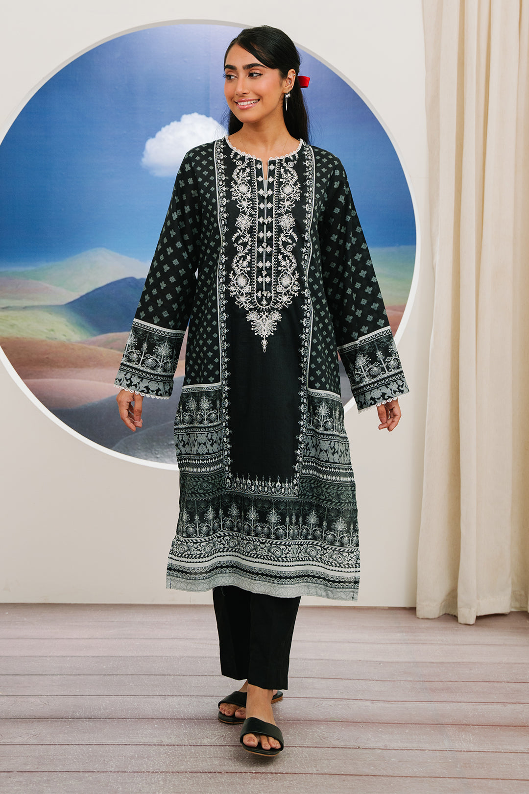 Zellbury | Summer Pret | Embroidered Kurta - 2042 XL