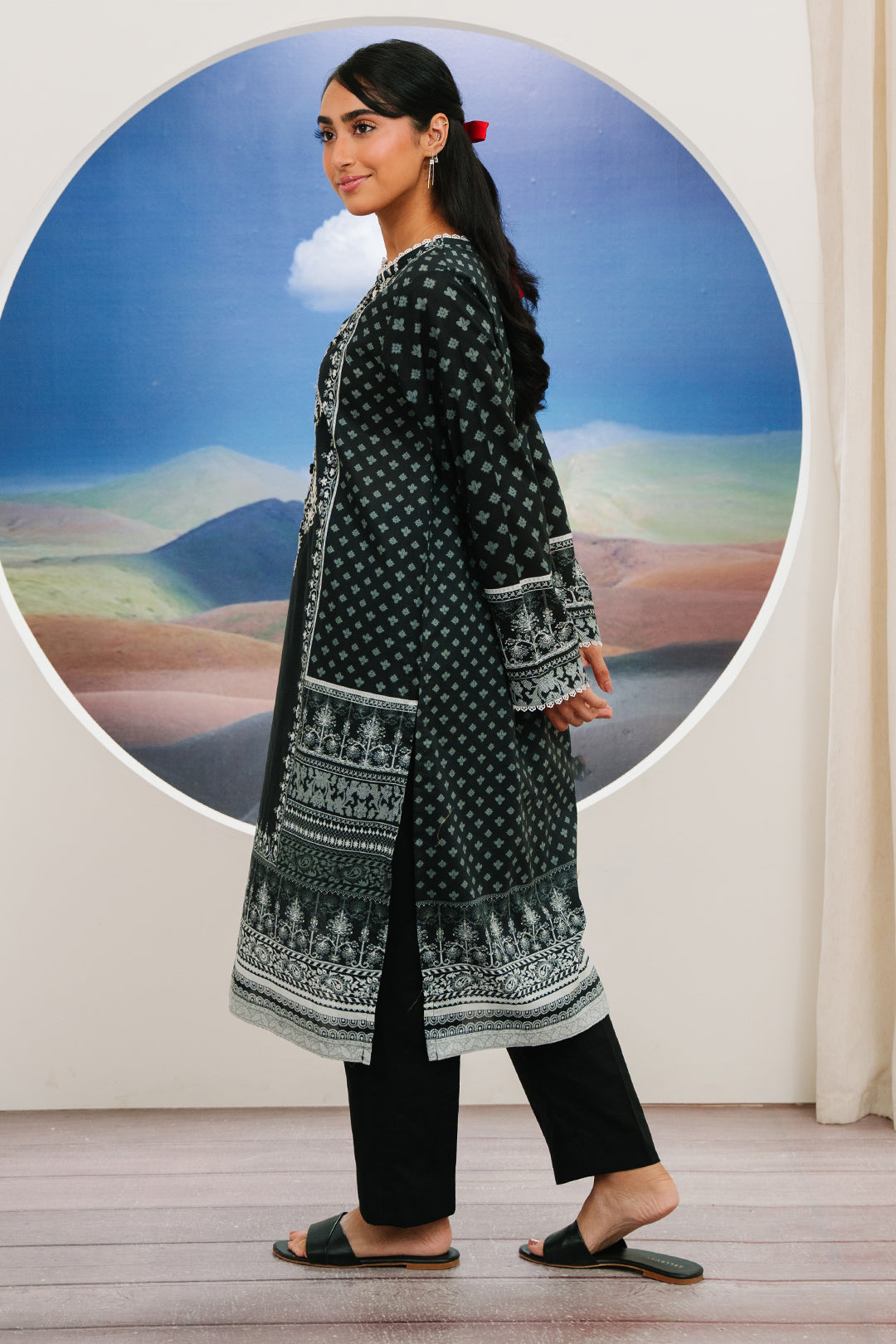 Zellbury | Summer Pret | Embroidered Kurta - 2042