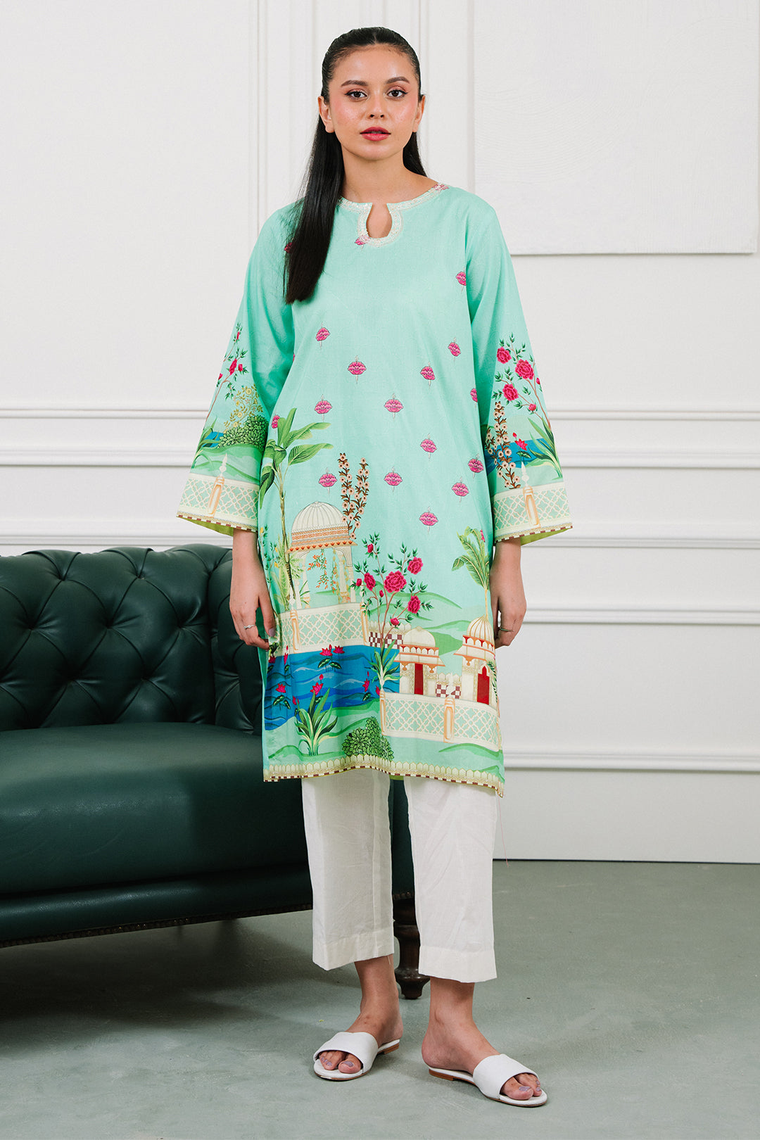 Zellbury | Summer Pret | Embroidered Kurta - 2046 XL