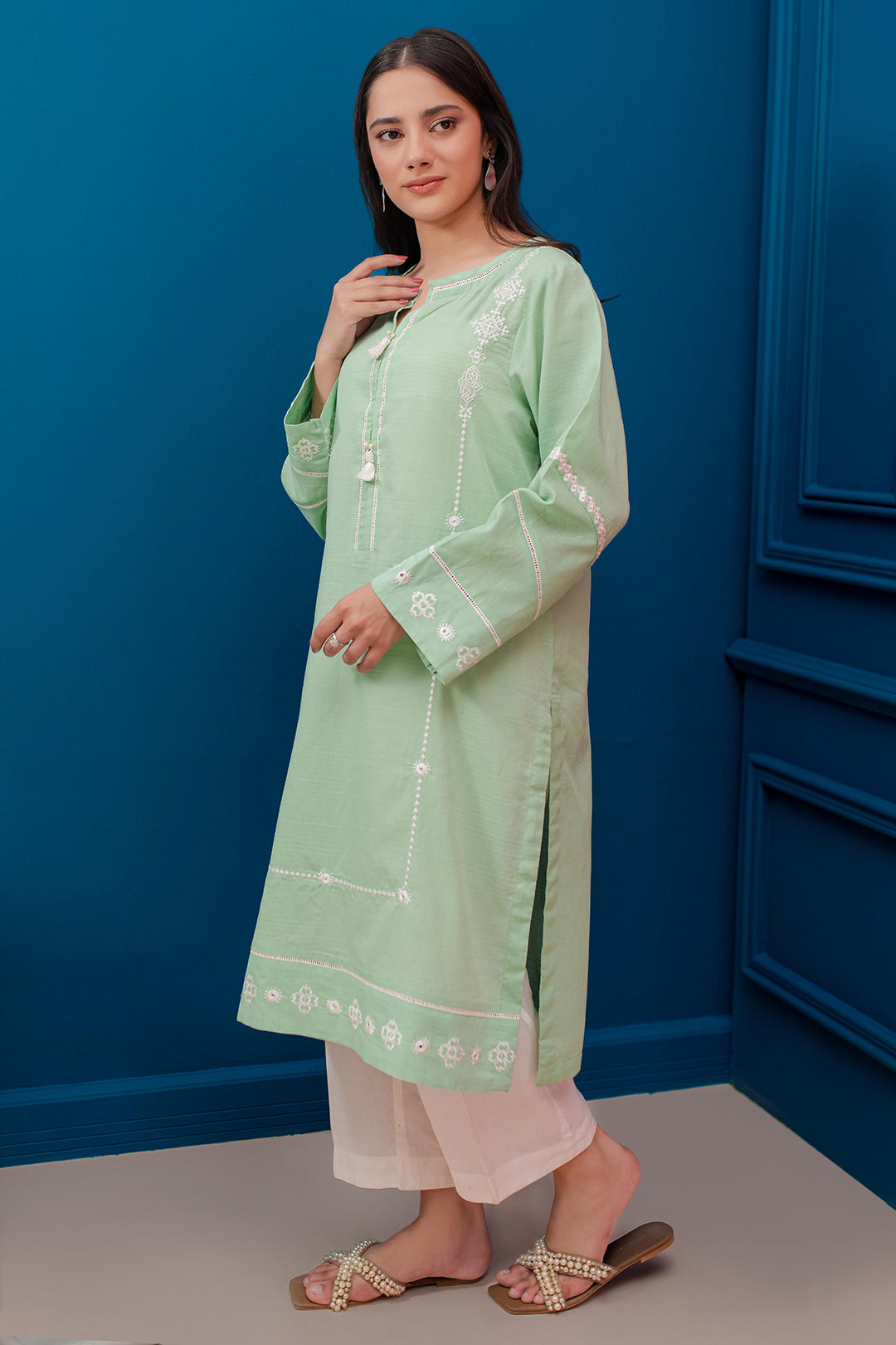 Zellbury | Summer Pret | Embroidered Kurta - 2049