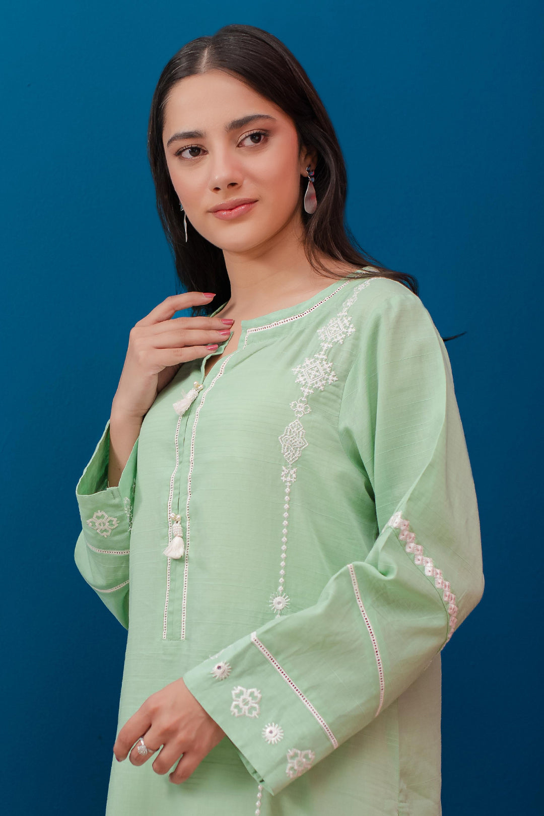Zellbury | Summer Pret | Embroidered Kurta - 2049 XL