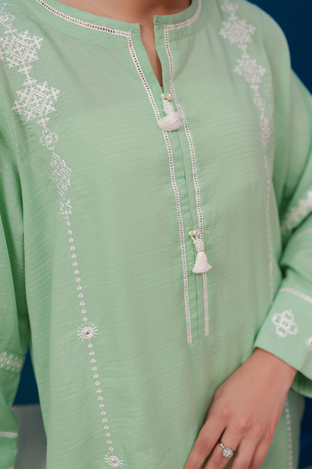 Zellbury | Summer Pret | Embroidered Kurta - 2049