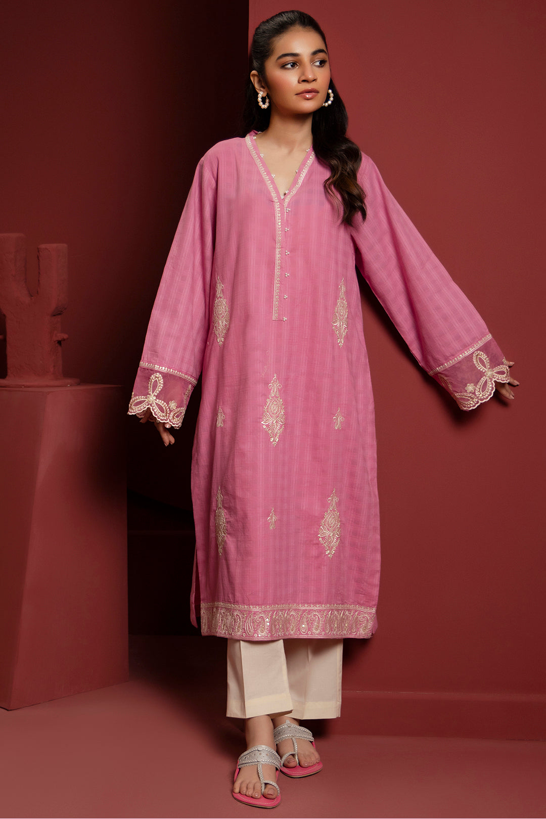 Zellbury | Summer Pret | Embroidered Kurta - 2056 XL