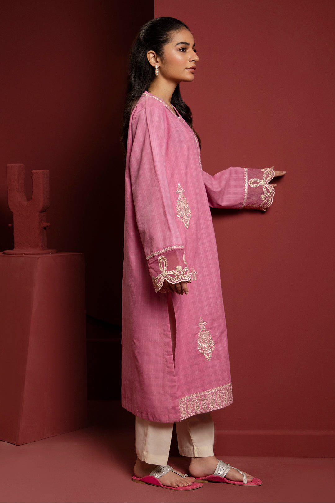 Zellbury | Summer Pret | Embroidered Kurta - 2056