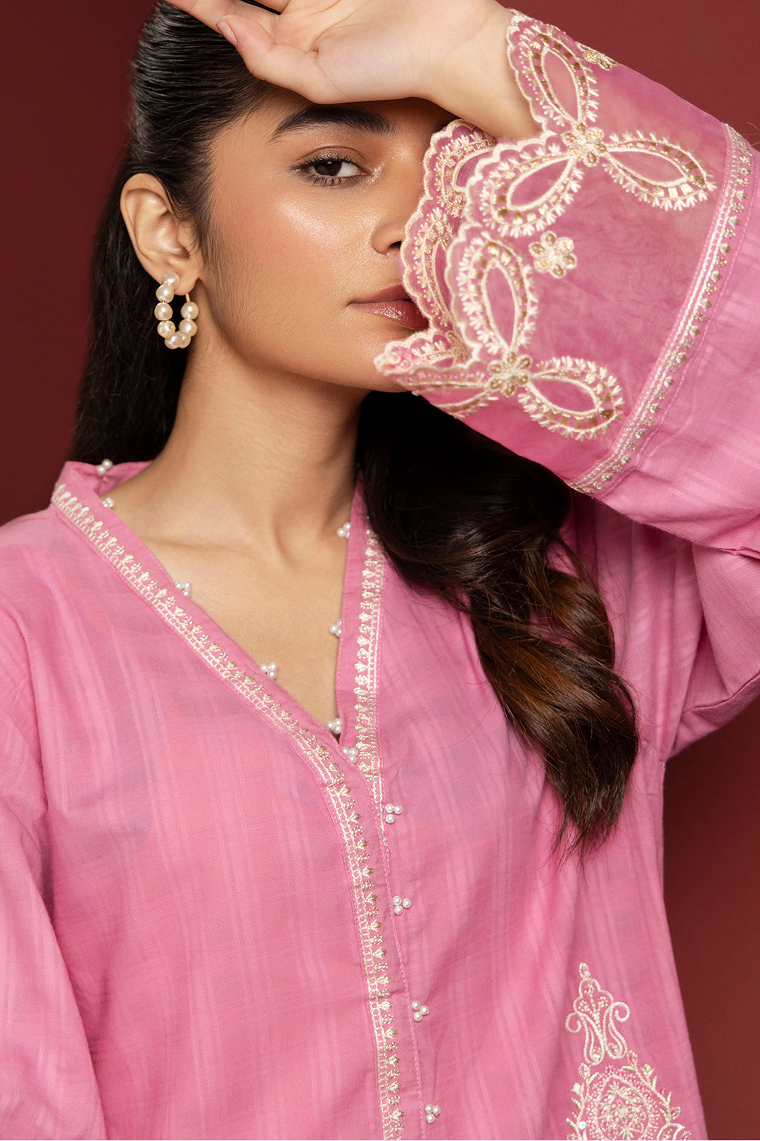 Zellbury | Summer Pret | Embroidered Kurta - 2056