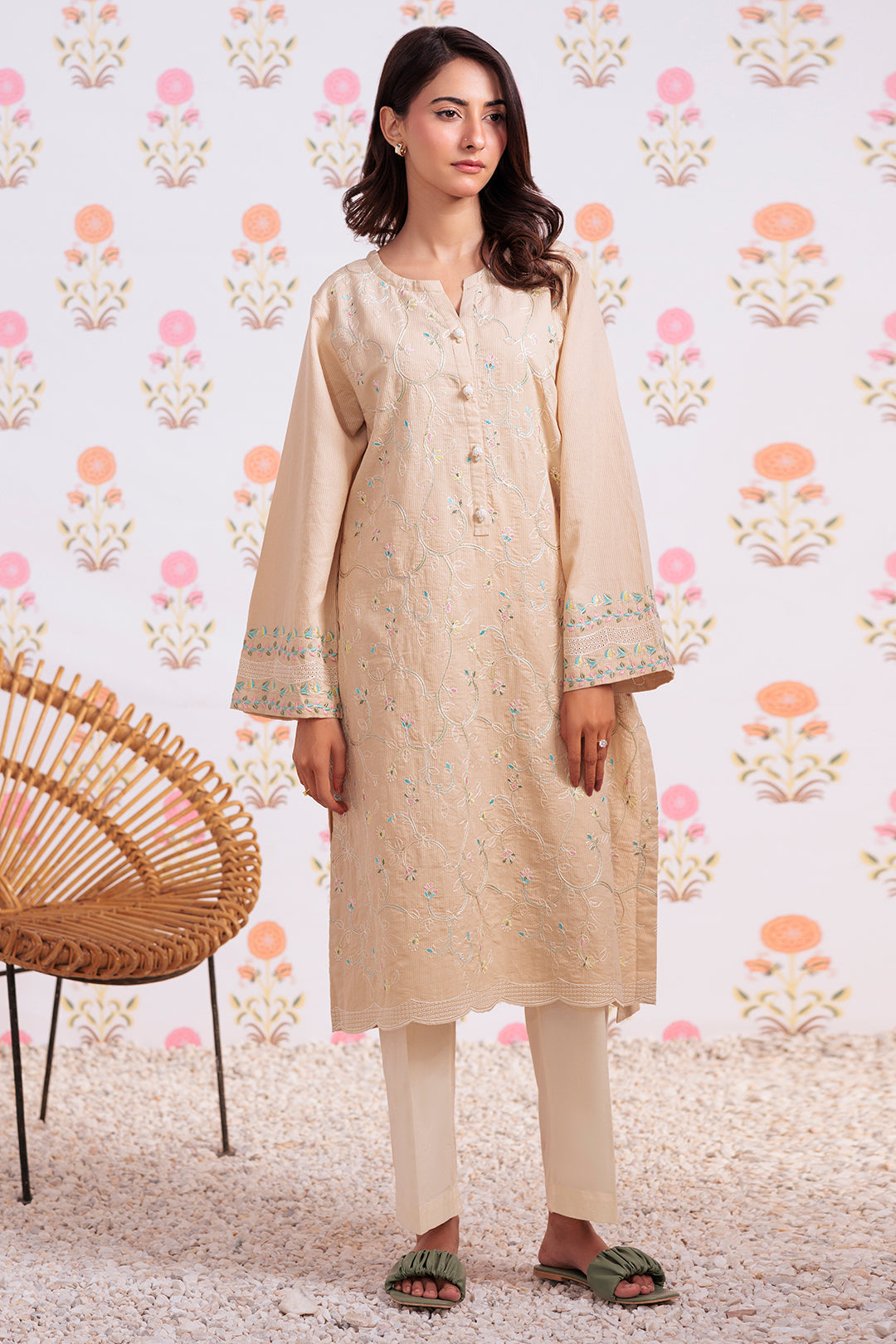 Zellbury | Summer Pret | Embroidered Kurta - 2140 XL