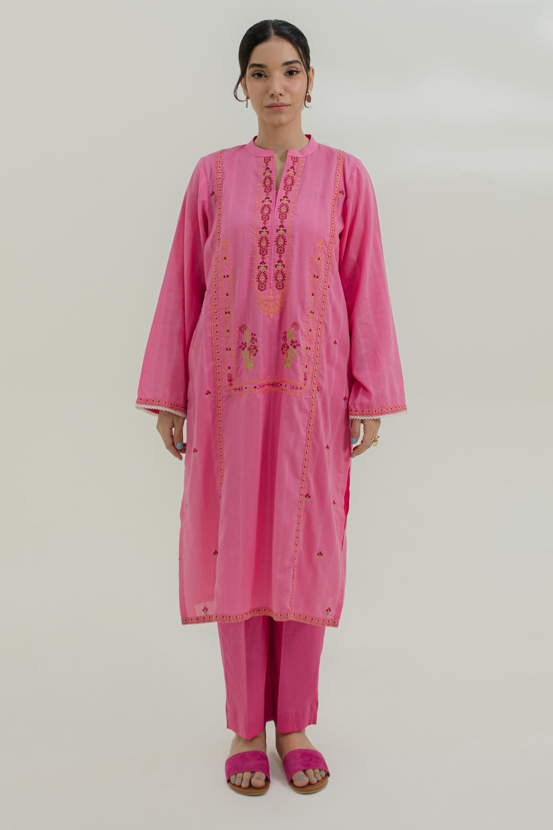 Zellbury | Summer Pret | Embroidered Kurta Trouser - 1734