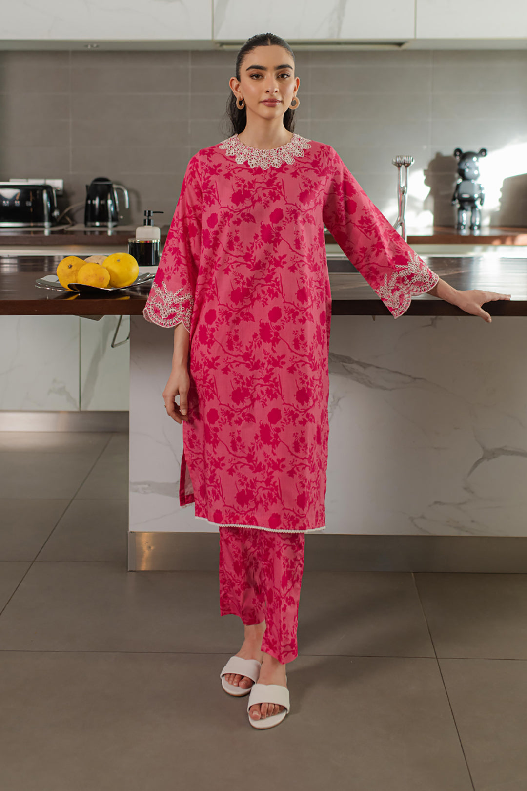 Zellbury | Summer Pret | Embroidered Kurta Trouser - 1739