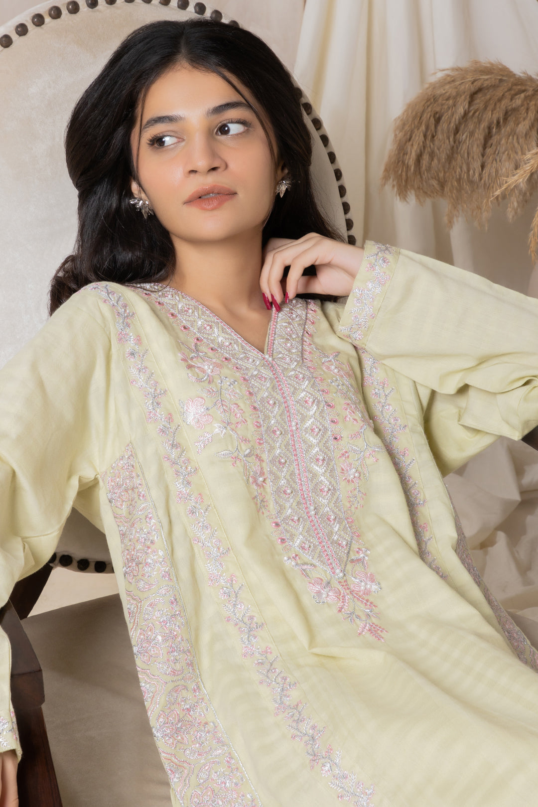 Zellbury | Summer Pret | Embroidered Kurta Trouser - 1767 XL