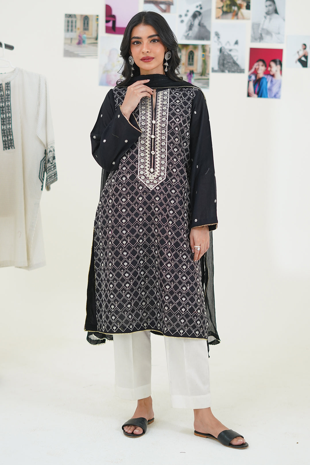 Zellbury | Summer Pret | Embroidered Kurta Dupatta - 1772 XL