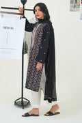 Zellbury | Summer Pret | Embroidered Kurta Dupatta - 1772