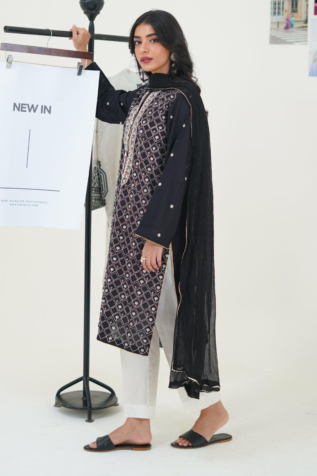 Zellbury | Summer Pret | Embroidered Kurta Dupatta - 1772