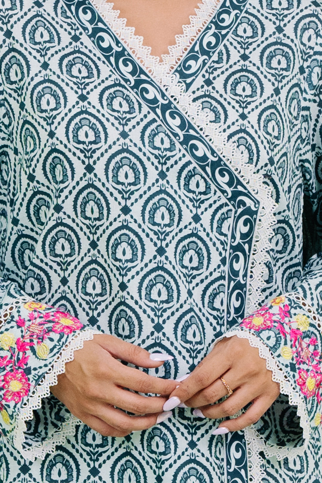 Zellbury | Summer Pret | Embroidered Kurta Dupatta - 1897