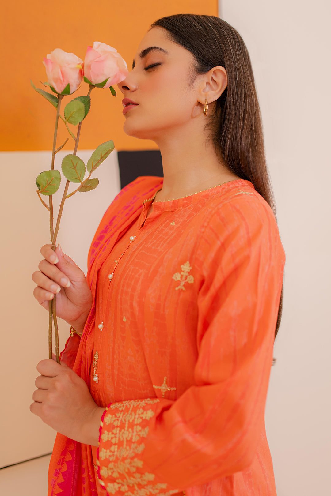 Zellbury | Summer Pret | Embroidered Kurta Dupatta - 1899
