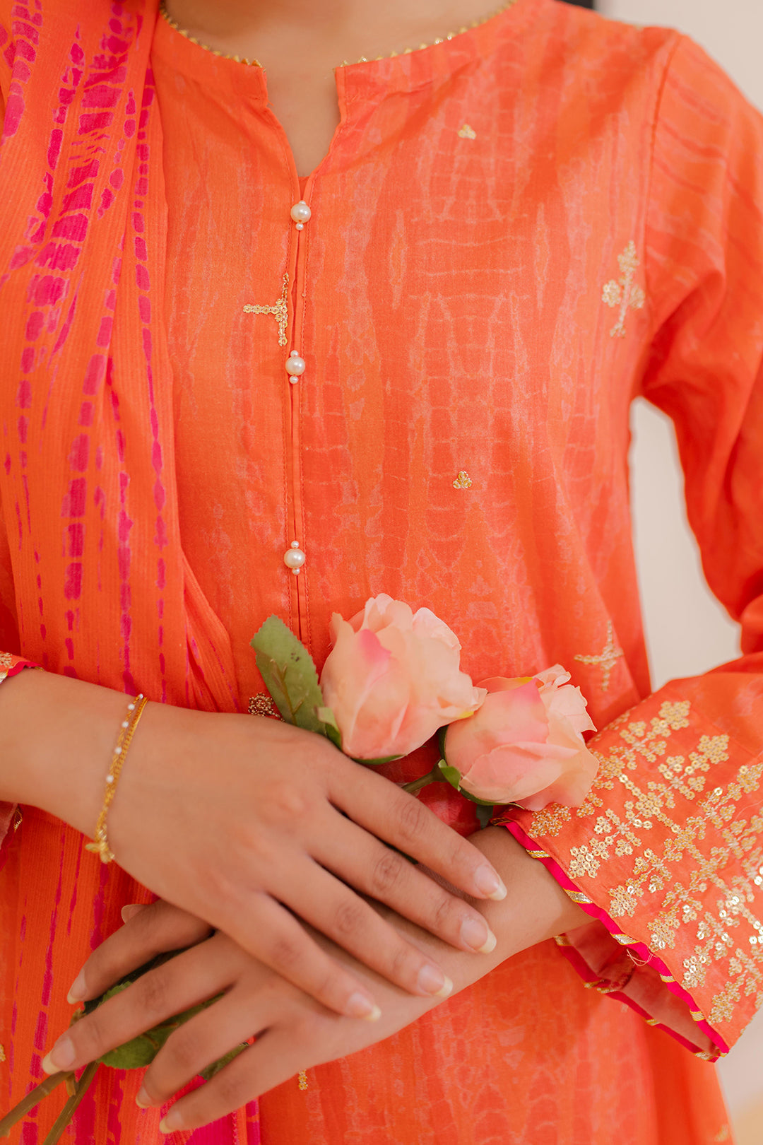 Zellbury | Summer Pret | Embroidered Kurta Dupatta - 1899