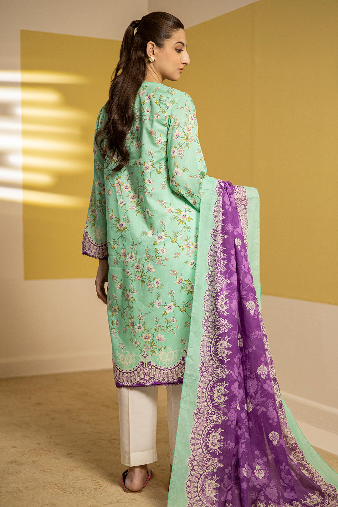 Zellbury | Summer Pret | Embroidered Kurta Dupatta - 1903