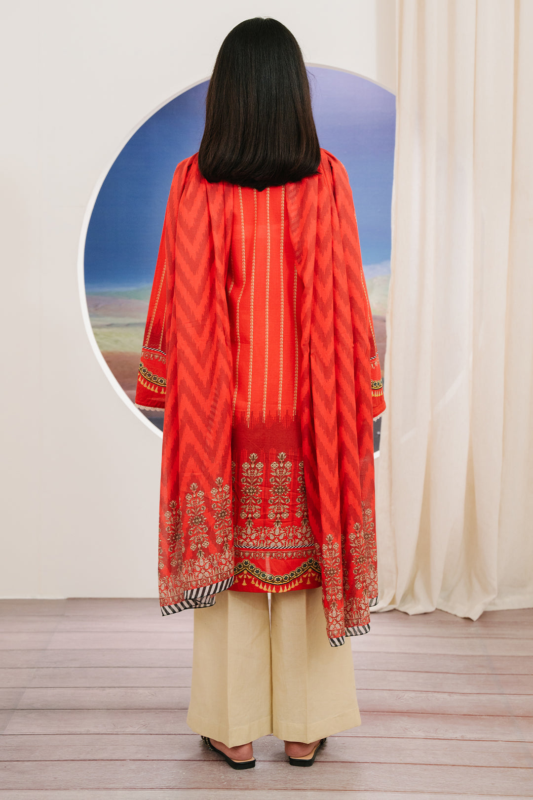 Zellbury | Summer Pret | Embroidered Kurta Dupatta - 1904