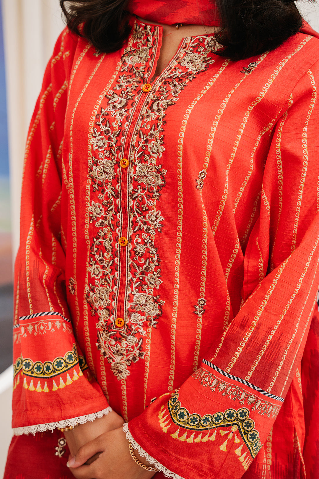 Zellbury | Summer Pret | Embroidered Kurta Dupatta - 1904