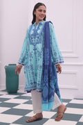 Zellbury | Summer Pret | Embroidered Kurta Dupatta - 1907