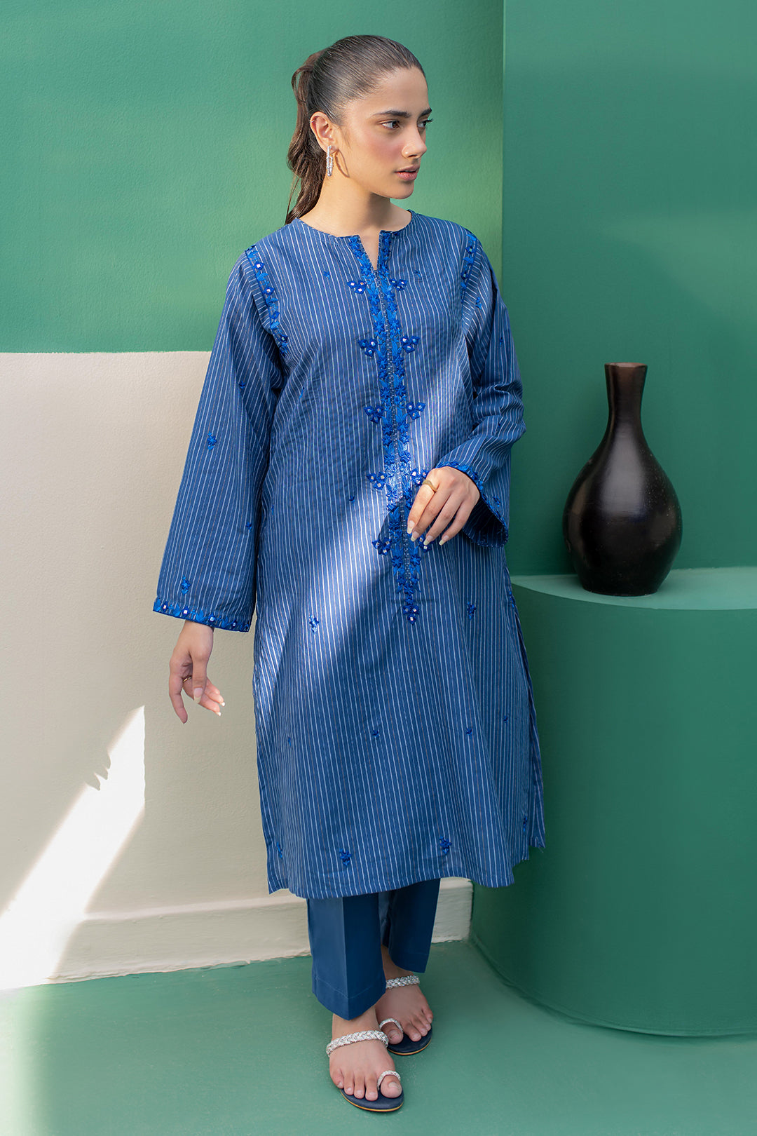 Zellbury | Summer Pret | Embroidered Kurta Trouser - 1932