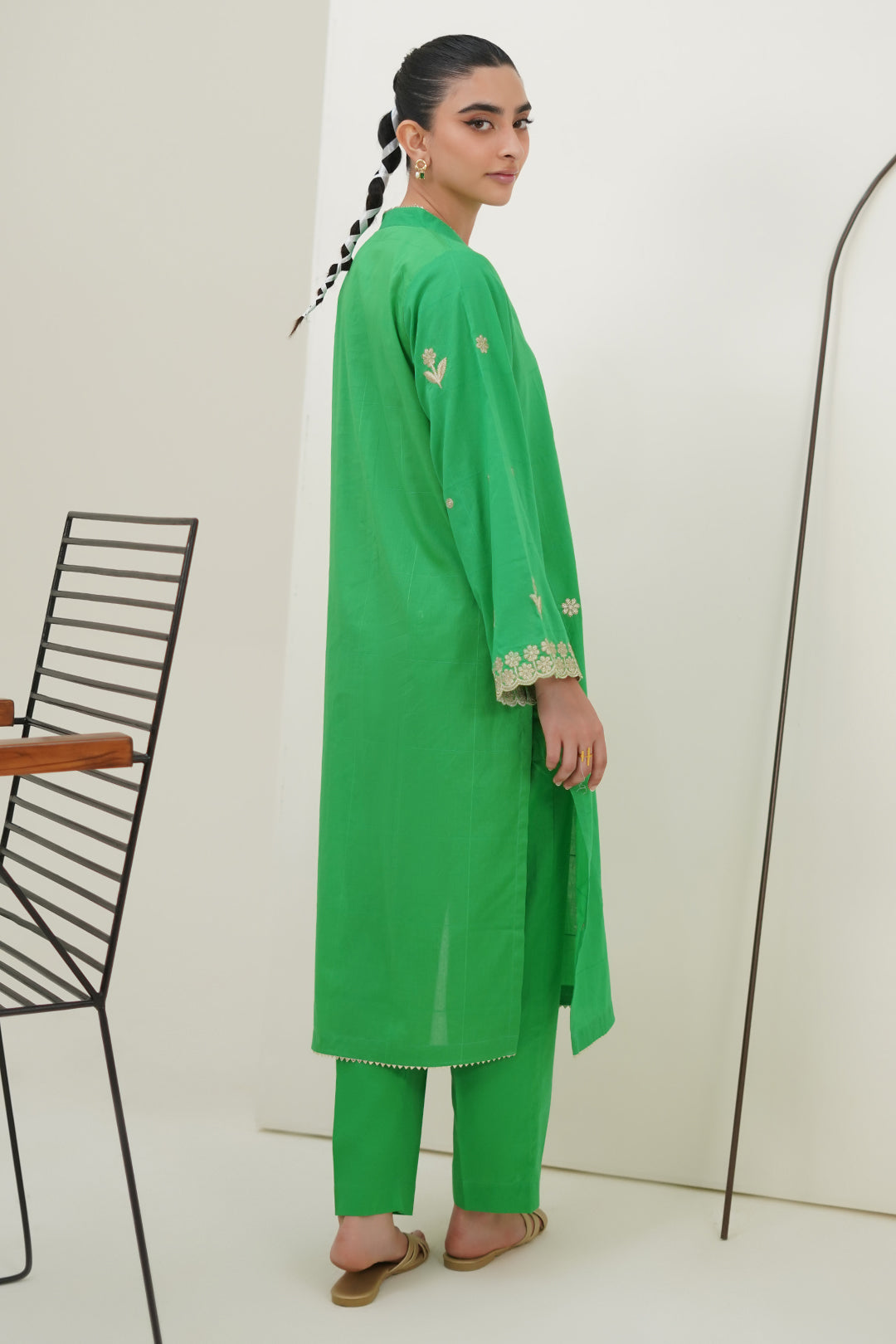 Zellbury | Summer Pret | Embroidered Kurta Trouser - 1933