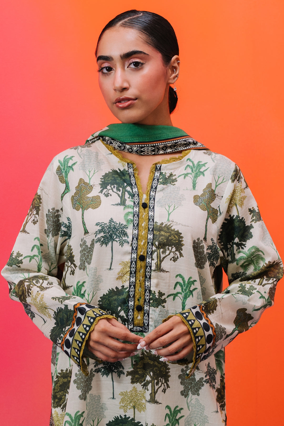 Zellbury | Summer Pret | Kurta Dupatta - 2062