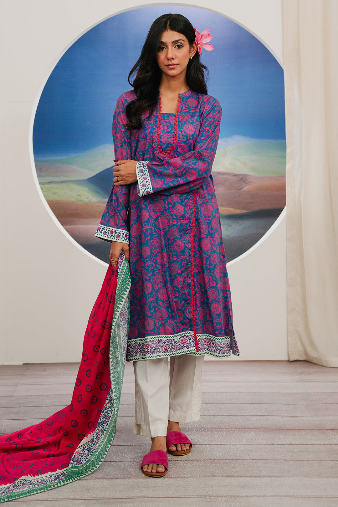 Zellbury | Summer Pret | Kurta Dupatta - 2068