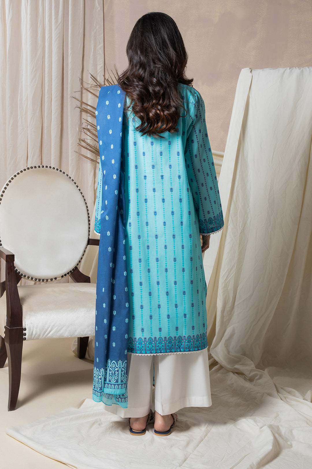 Zellbury | Summer Pret | Embroidered Kurta Dupatta - 2070