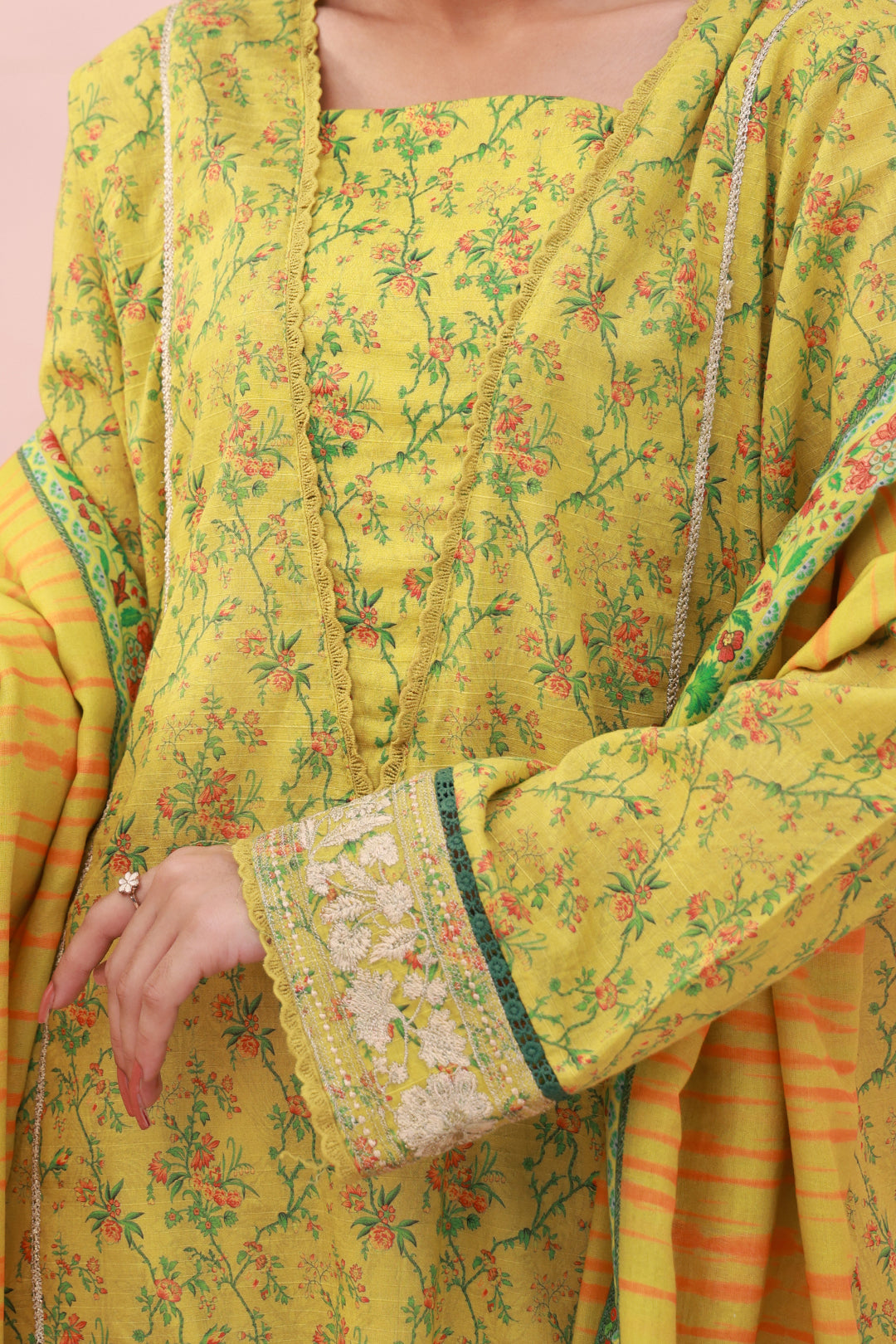 Zellbury | Summer Pret | Embroidered Kurta Dupatta - 2074