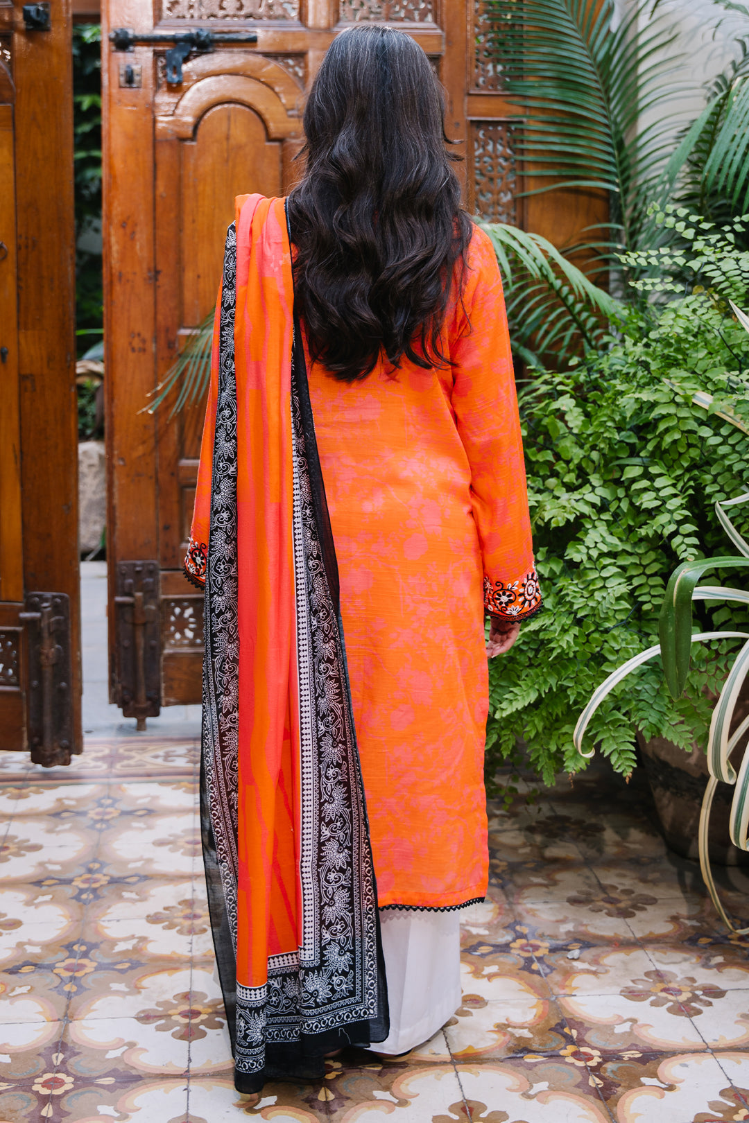Zellbury | Summer Pret | Embroidered Kurta Dupatta - 2077
