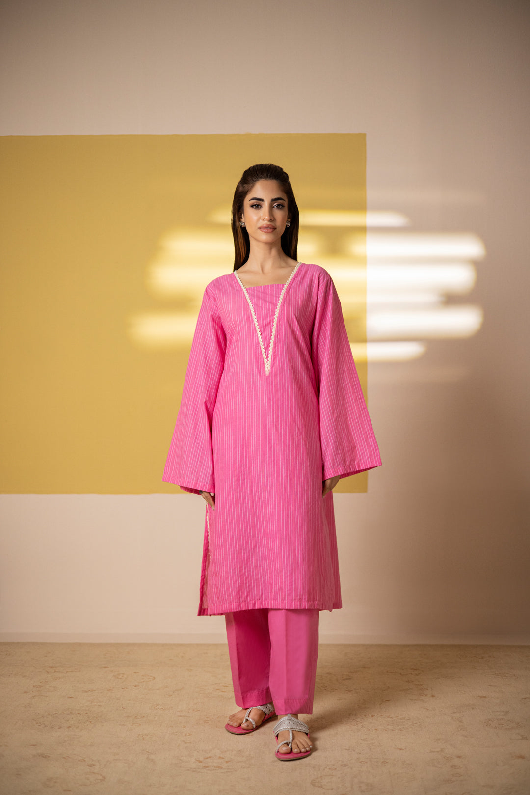 Zellbury | Summer Pret | Embroidered Kurta Trouser - 2094