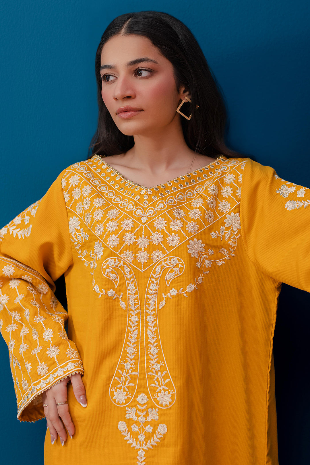 Zellbury | Summer Pret | Embroidered Kurta Trouser - 2122 XL