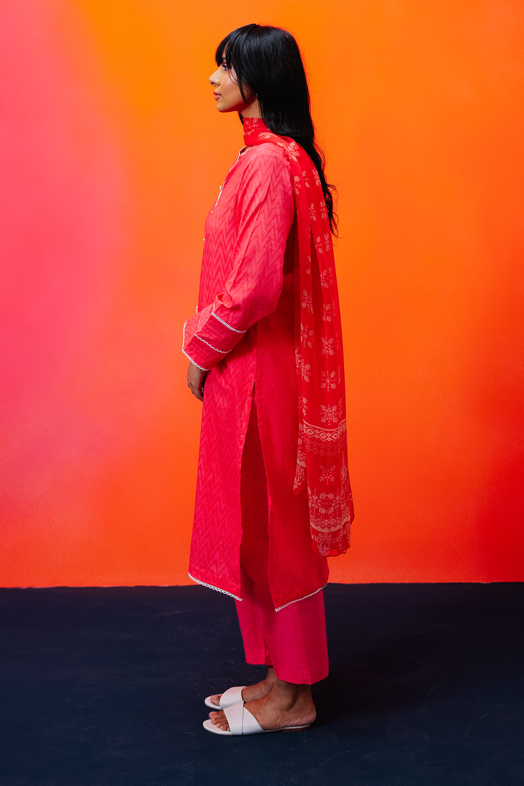 Zellbury | Summer Pret | Kurta Dupatta Trouser - 1525