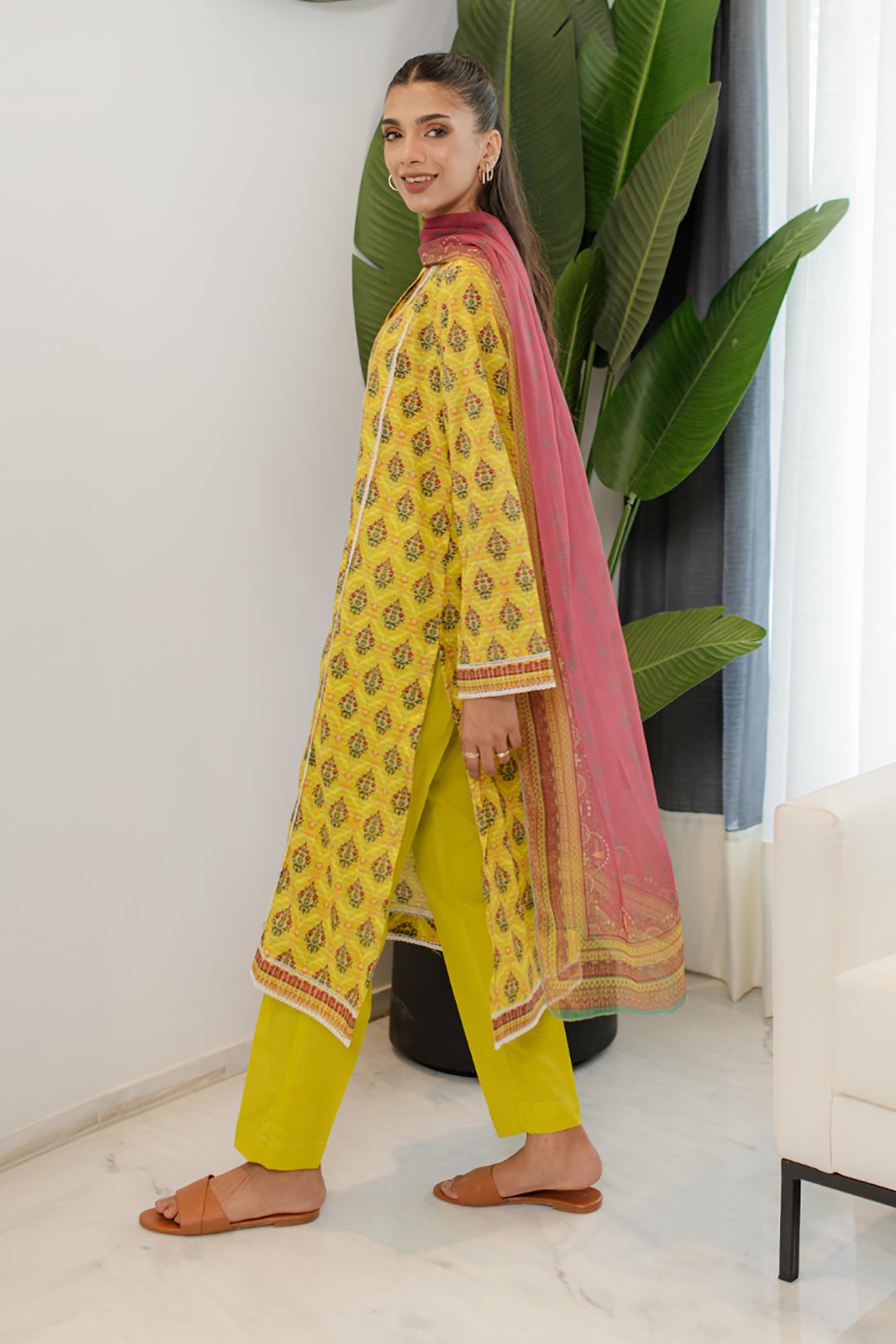 Zellbury | Summer Pret | Kurta Dupatta Trouser - 1746