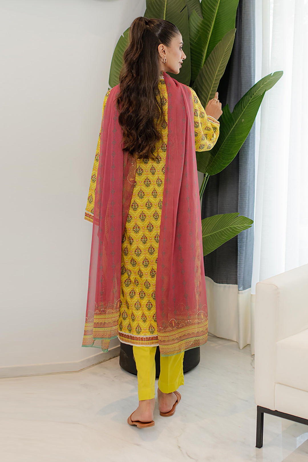 Zellbury | Summer Pret | Kurta Dupatta Trouser - 1746