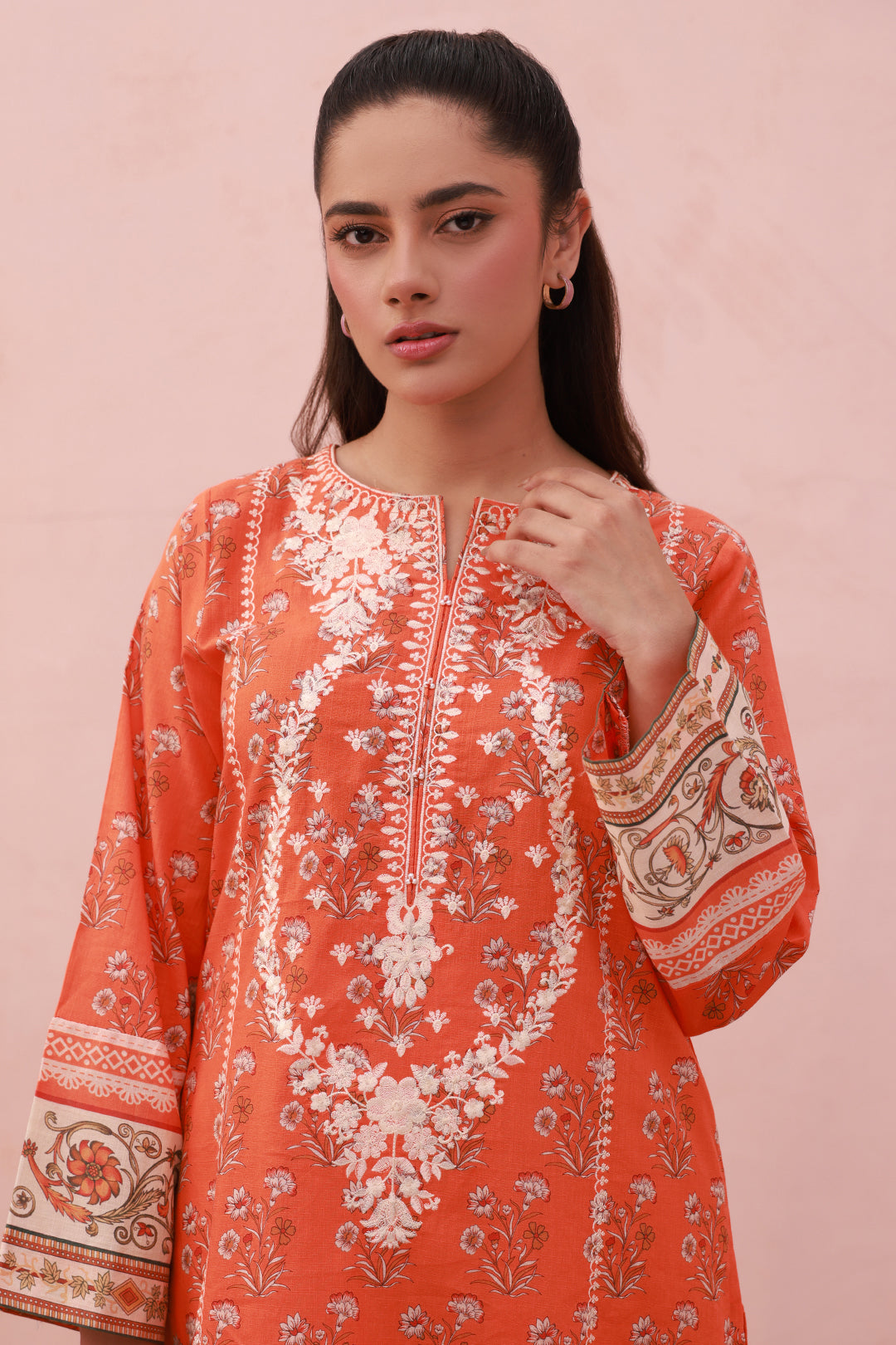 Zellbury | Summer Pret | Embroidered Kurta Dupatta Trouser - 1962