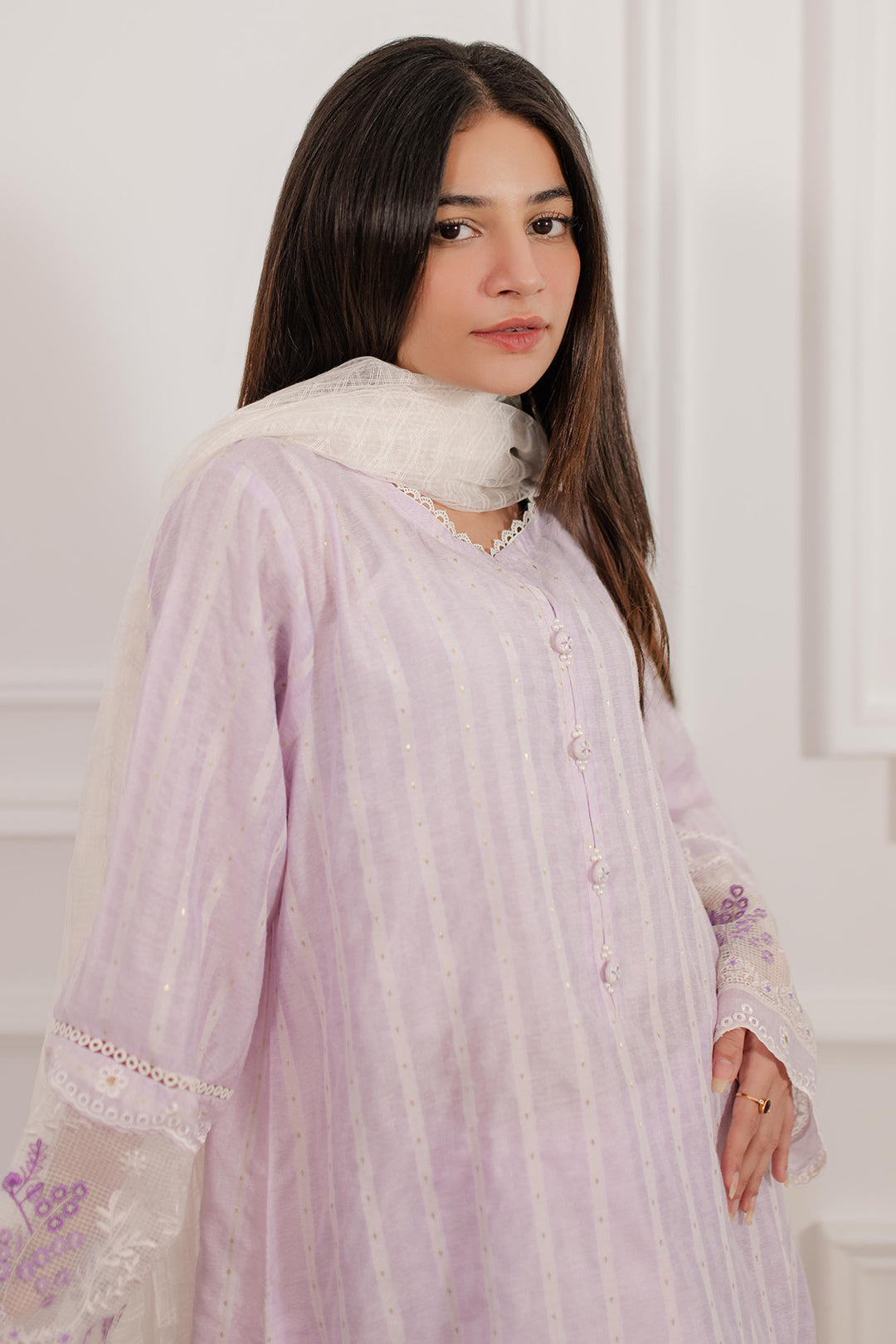 Zellbury | Summer Pret | Embroidered Kurta Dupatta Trouser - 2000 XL