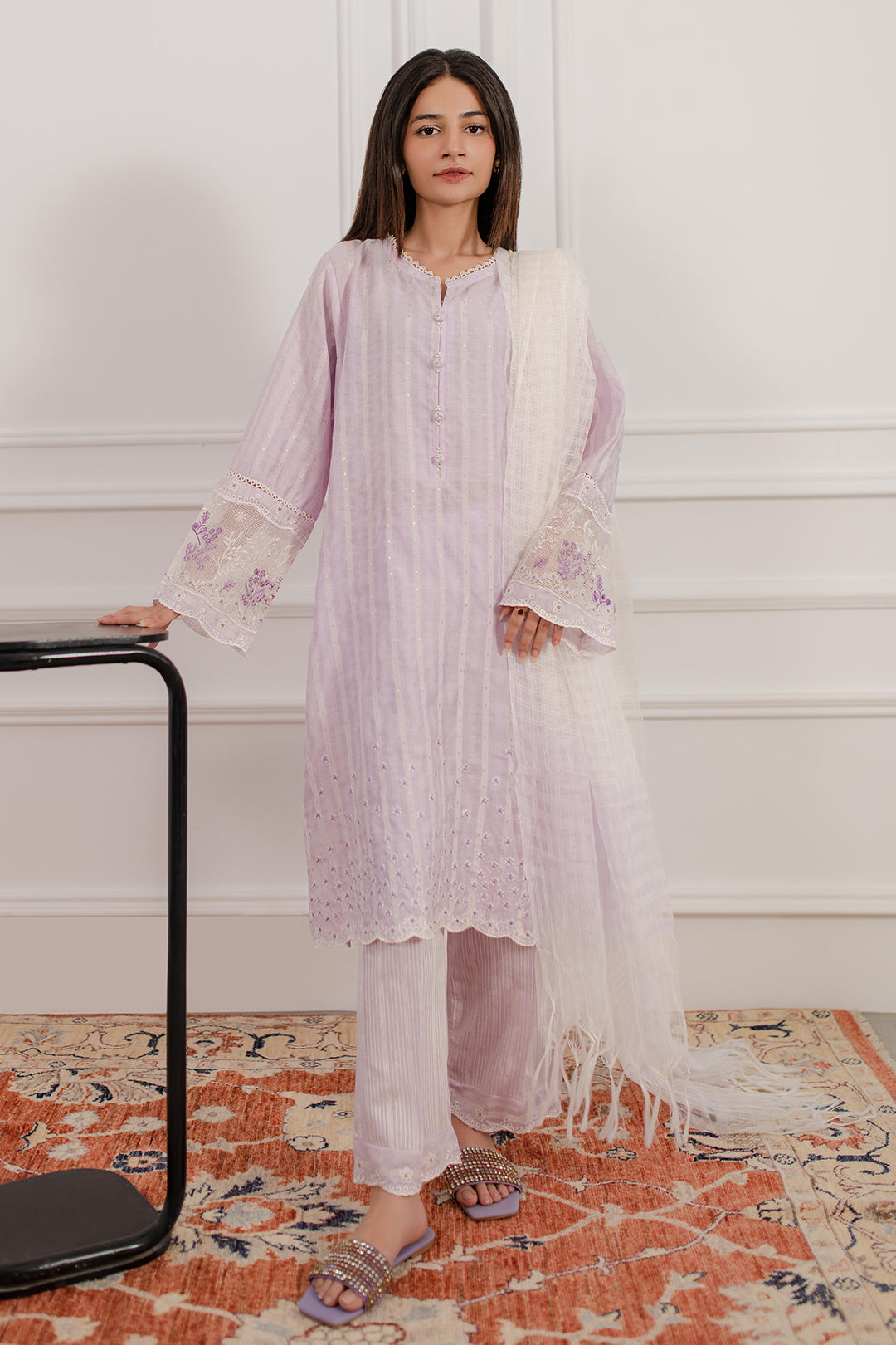 Zellbury | Summer Pret | Embroidered Kurta Dupatta Trouser - 2000 XL