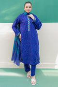 Zellbury | Summer Pret | Embroidered Kurta Dupatta Trouser - 2004 XL