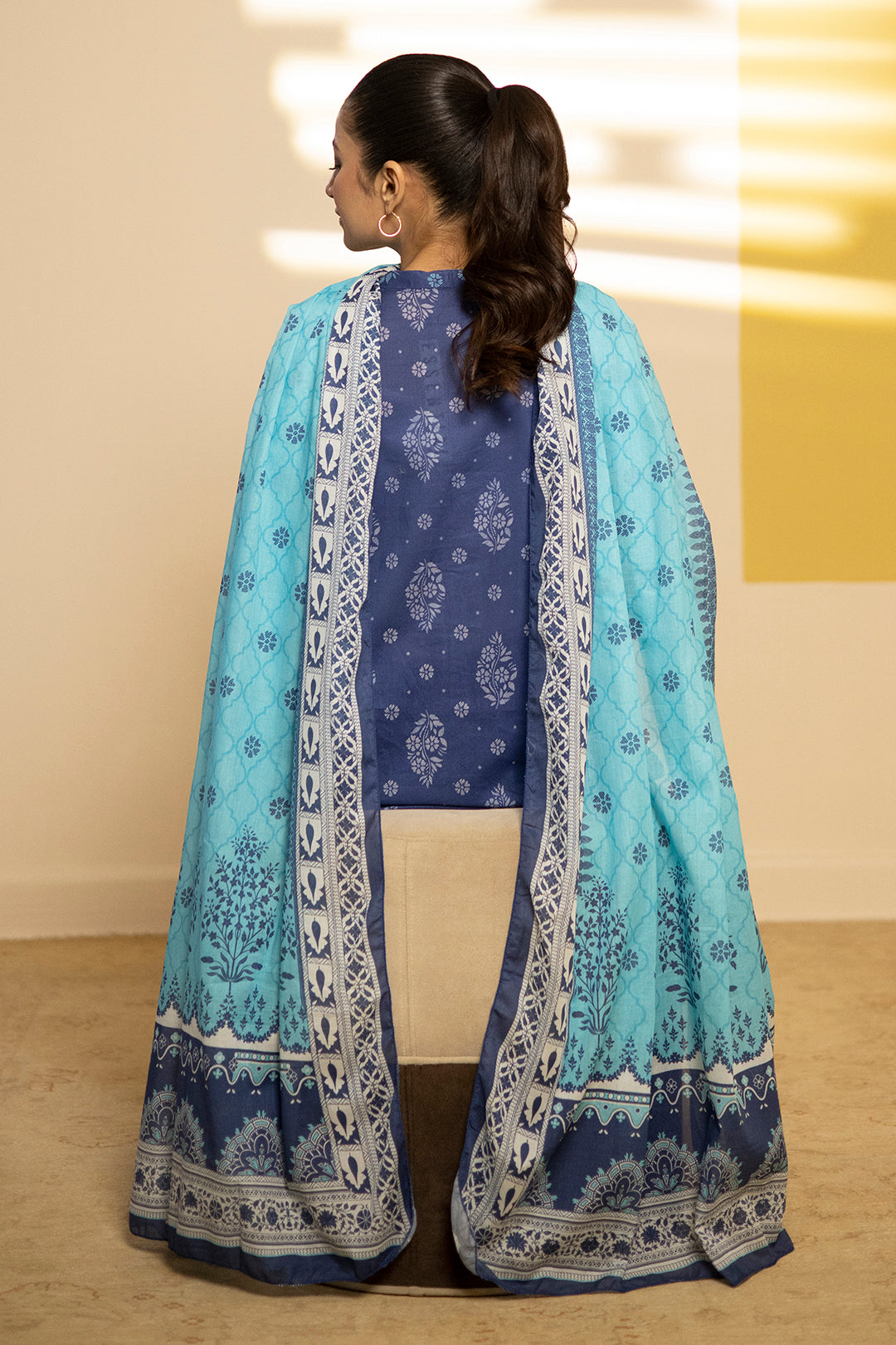 Zellbury | Summer Pret | Kurta Dupatta Trouser - 2102