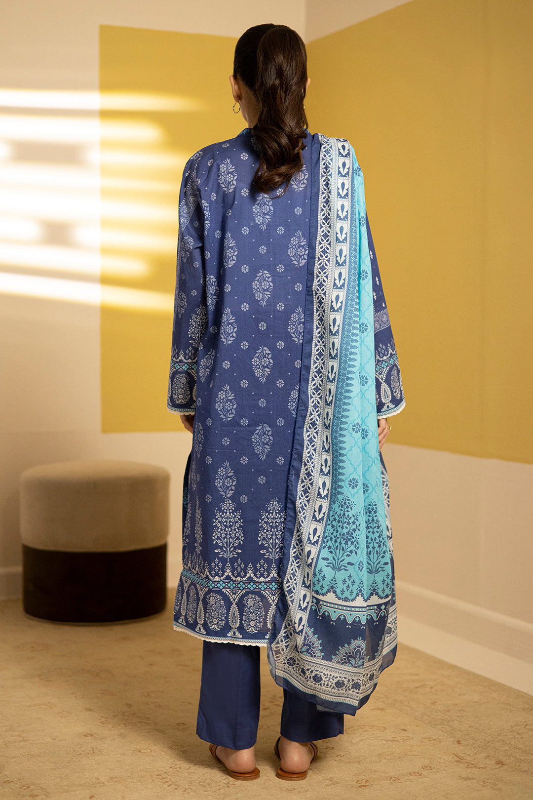 Zellbury | Summer Pret | Kurta Dupatta Trouser - 2102