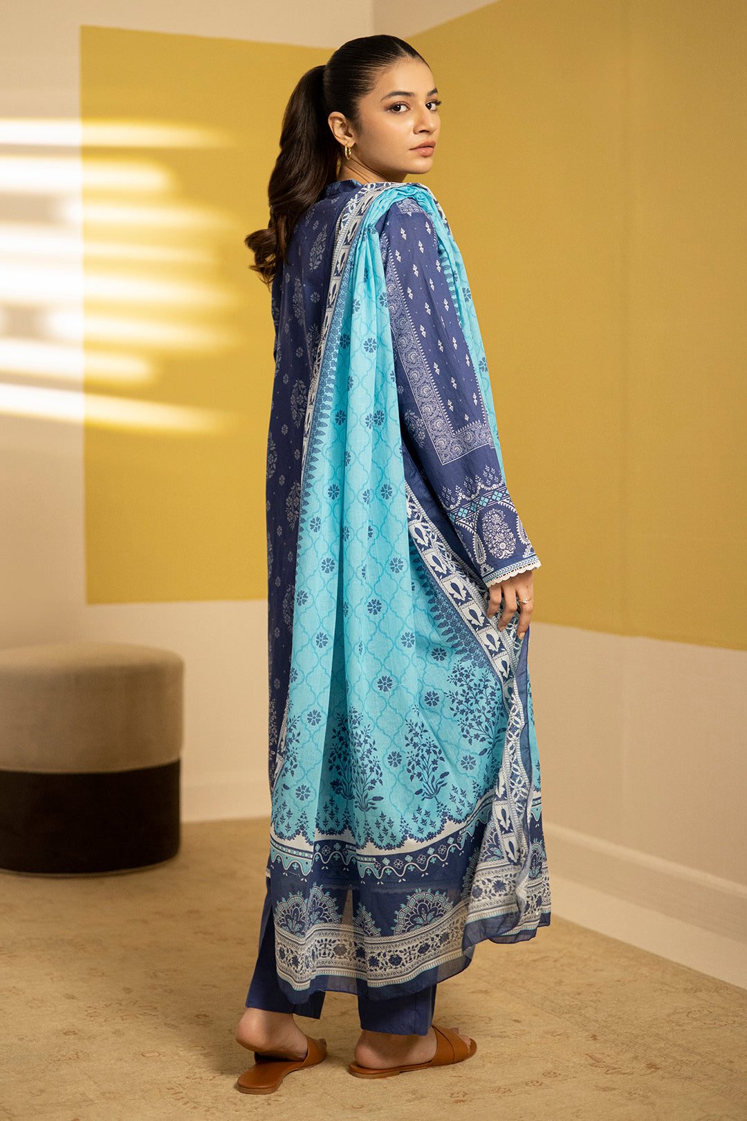 Zellbury | Summer Pret | Kurta Dupatta Trouser - 2102