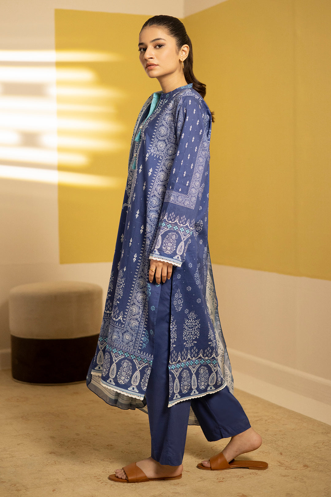 Zellbury | Summer Pret | Kurta Dupatta Trouser - 2102
