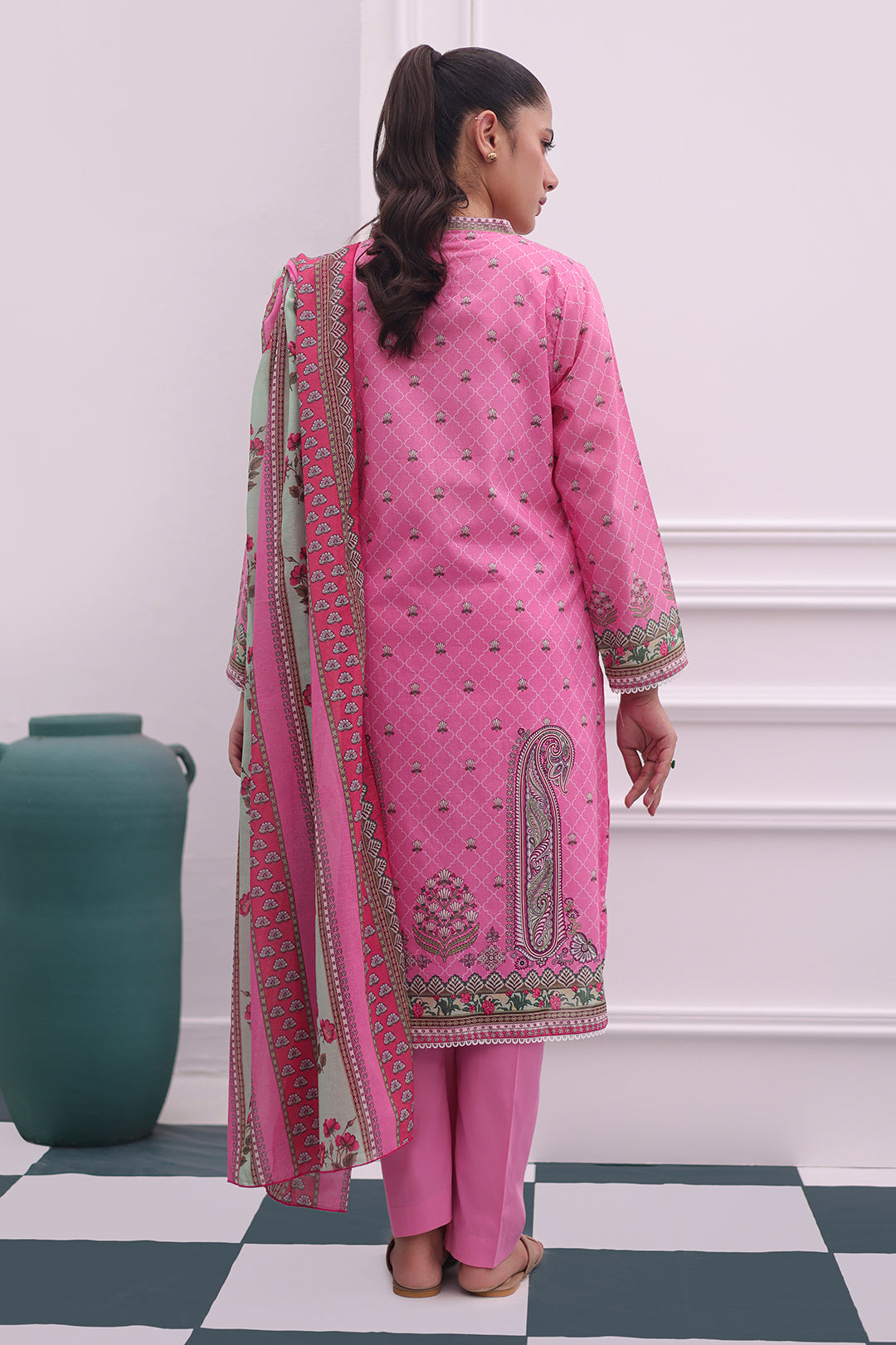 Zellbury | Summer Pret | Kurta Dupatta Trouser - 2106