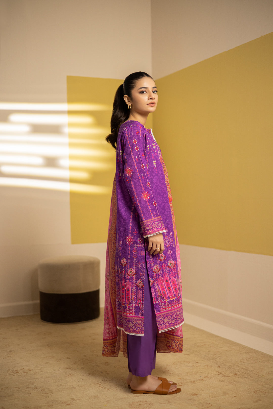 Zellbury | Summer Pret | Kurta Dupatta Trouser - 2110