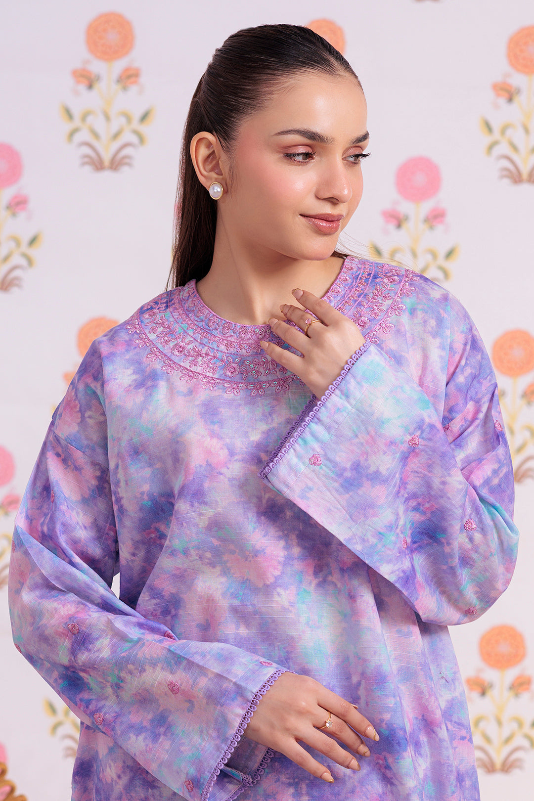 Zellbury | Summer Pret | Embroidered Kurta Trouser - 3000